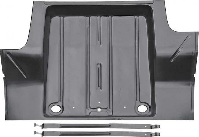 Redline Restomotive® 1962-1967 Chevrolet Chevy II Complete Trunk Floor Assembly