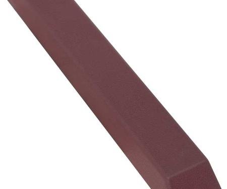 Redline Restomotive® Mustang 66 Arm Rest Pad - Dark Red LG-10-461-A