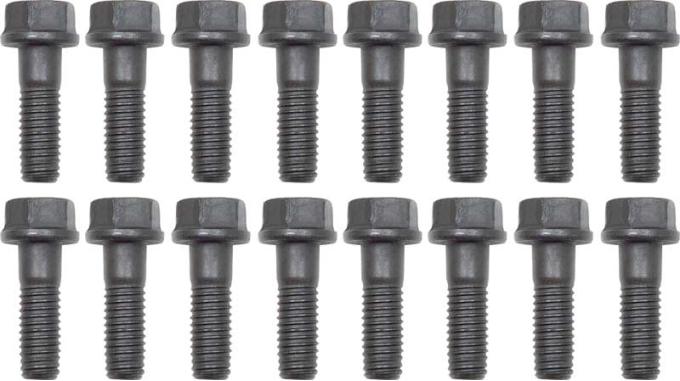 Redline Restomotive® 1968-1978 Chevrolet Big Block 16 Piece Exhaust Manifold Bolt Set