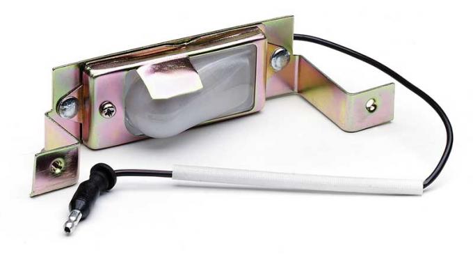 Redline Restomotive® Mustang 71-73 License Lamp Assy LG-10-444