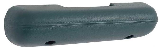 Redline Restomotive® Mustang 67 Std Arm Rest Pad - Dark Aqua LG-10-462-B