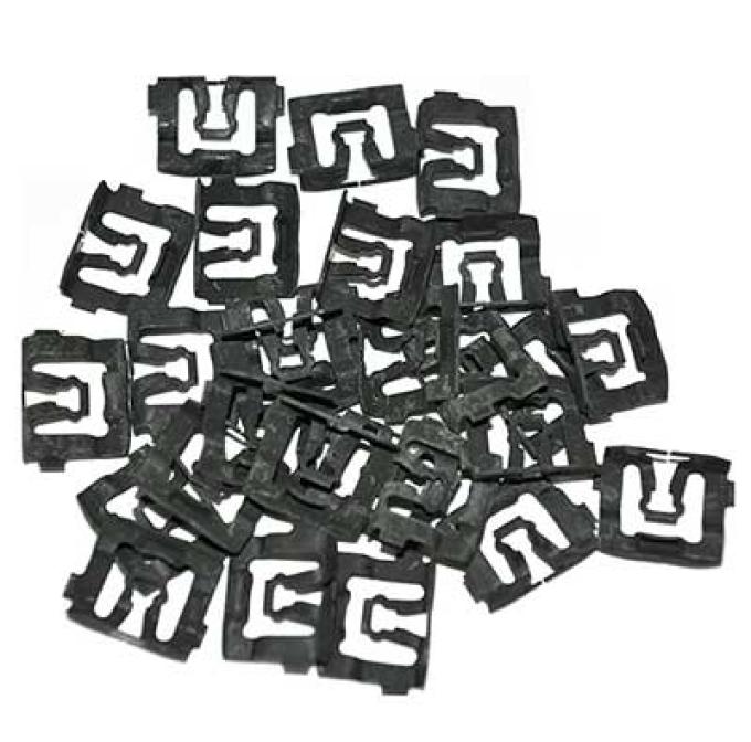 Redline Restomotive® 1967-1970 Ford Mustang Fastback 27 Piece Rear Window Clip Kit