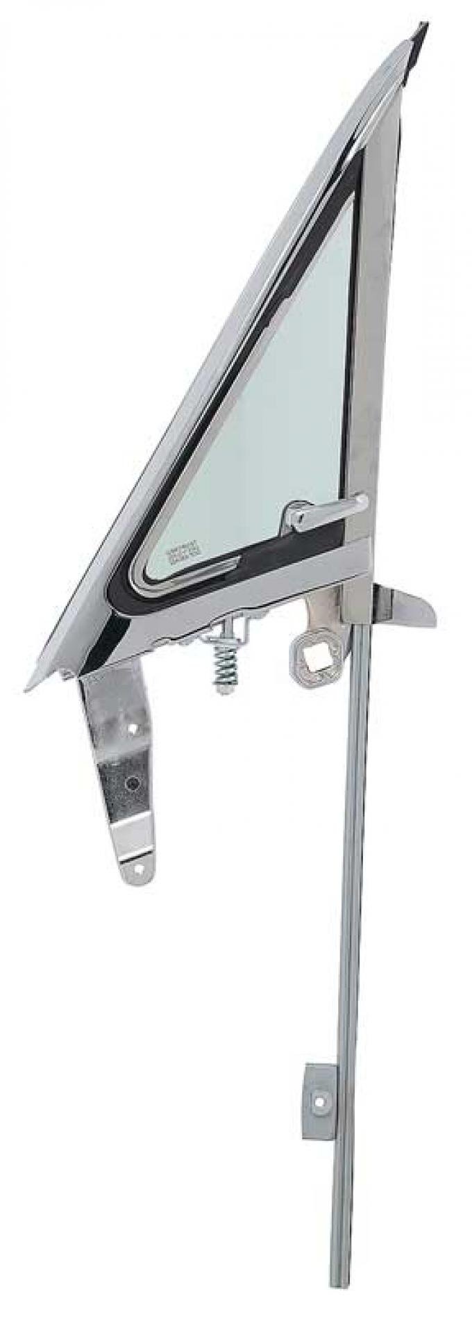 Redline Restomotive® Mustang 68 (Tinted Glass) Vent Window Assy - RH LG-10-742-A/RH