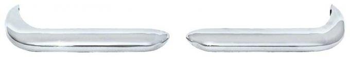 Redline Restomotive® 1970-1973 Chevrolet Camaro Rally Sport Front Split Chrome Bumpers