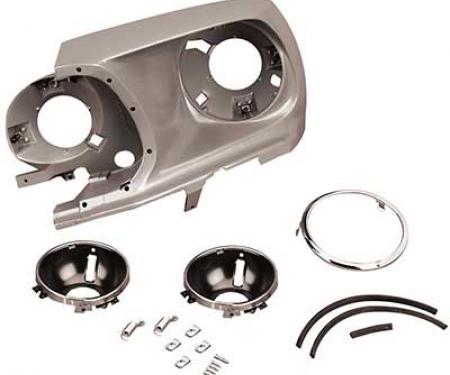 Redline Restomotive® Mustang 69 exc.shelby Headlamp Assy - RH LG-10-297/RH