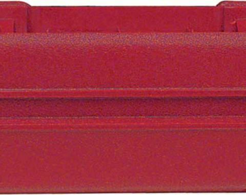 Redline Restomotive® Camaro, Firebird 68-69/Nova 68/A-Body 68-72 Armrest Bases LH - Red LG-80-543-2/LH