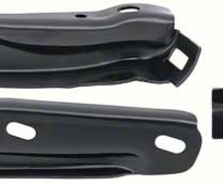 Redline Restomotive® Camaro 68 (4-Pieces Set) Ft. Bumper Bracket Set LG-00-323-A
