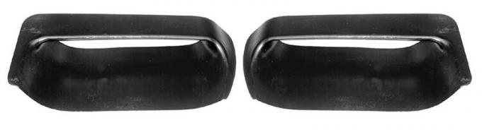 Redline Restomotive® 1971-1973 Ford Mustang Functional Air Hood Scoop Inserts