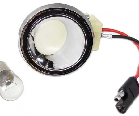 Redline Restomotive® 1969-1972 Mustang Fastback / Cougar Interior Lamp Assembly