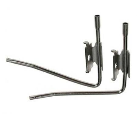 Redline Restomotive® 1970 Mustang / Cougar Windshield Washer Jets / Nozzles