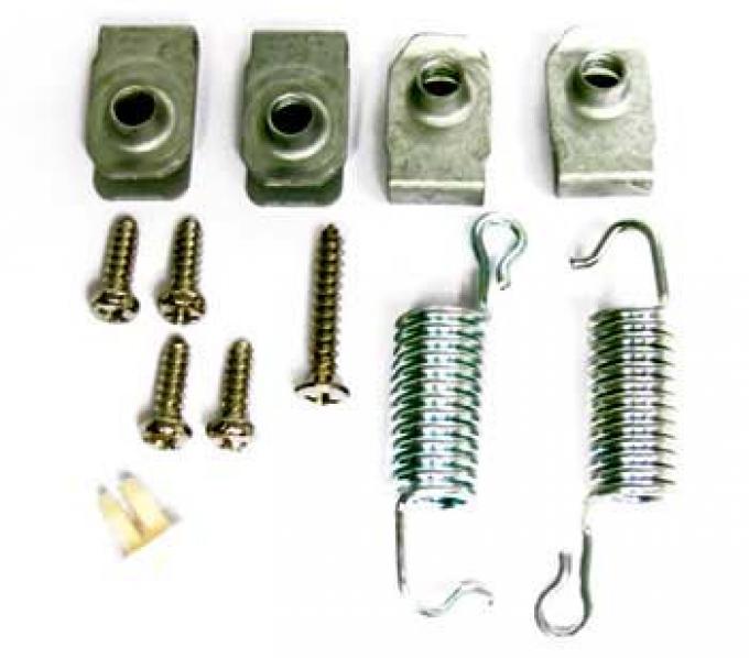 Redline Restomotive® Mustang 69 (H/L Hardware Pkg.) (Left or Right) H/L Screws, Springs, Clips, Nuts LG-10-303