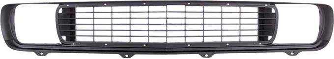 Redline Restomotive® Camaro 69 RS Grille, Black w/o Moulding LG-80-829