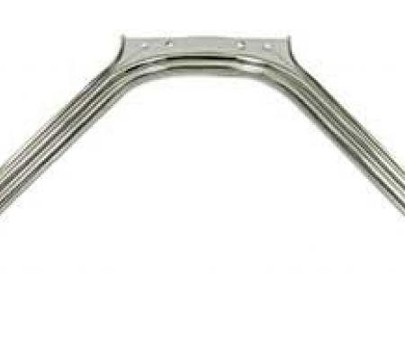Redline Restomotive® Mustang 64-70 Export Brace - Chrome (High Quality) LG-10-065-A