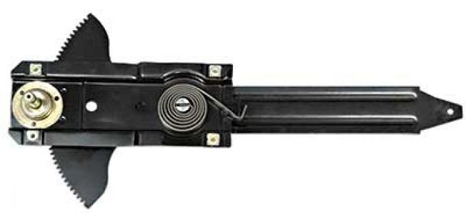 Redline Restomotive® Mustang 71-73 Window Regulator - LH, Manual LG-10-207/LH