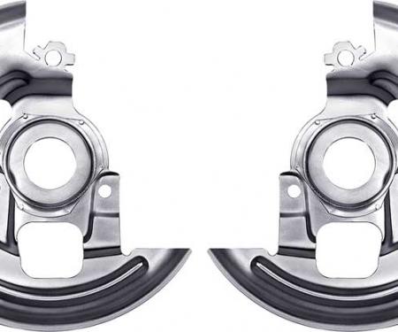 Redline Restomotive® F-Body 69, A-Body 69-72, Nova 69-74 (Pair) Ft. Disc Brake Backing Plates LG-00-1928-A