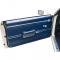 Redline Restomotive® Camaro, Firebird 68-69/Nova 68/A-Body 68-72 Armrest Bases LH - Dark Blue LG-80-543-7/LH