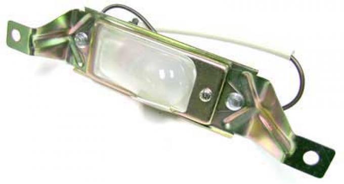 Redline Restomotive® Mustang 67-68 License Lamp Assy LG-10-443