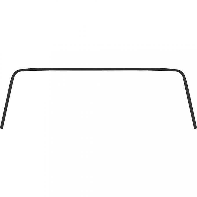 Redline Restomotive® 1968-1972 GM Car Rear Headliner Molding
