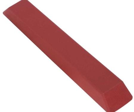 Redline Restomotive® Mustang 64-66 Arm Rest Pad - Light Red LG-10-461-E