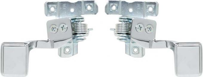 Redline Restomotive® Camaro/Firebird 68-69 Deluxe (W/Mechanism) Inside Door Handles - Pair LG-00-477-A