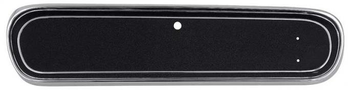 Redline Restomotive® Mustang 66 Std (W/Standard Interior) Glove Box Door - Black LG-10-473