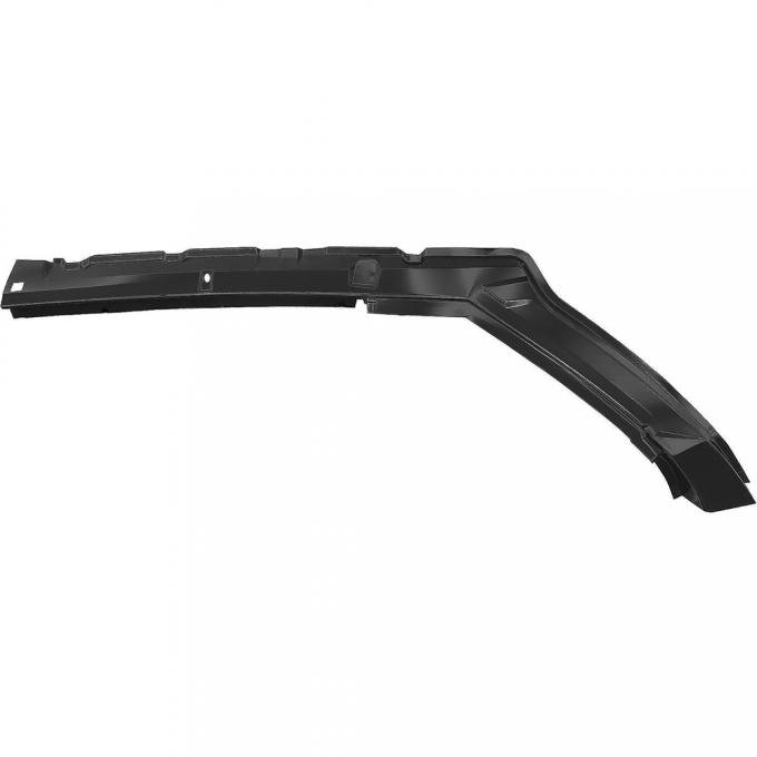 Redline Restomotive® 1968-1972 Chevy II / Nova 2 Door Coupe Outer Left Roof Structure Side Rail with Bottom Bracket (From A-Pillar to Rear Wheelhouse)