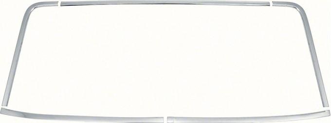 Redline Restomotive® 1967-1969 Camaro / Firebird Coupe 5 Piece Rear Window Moulding Set