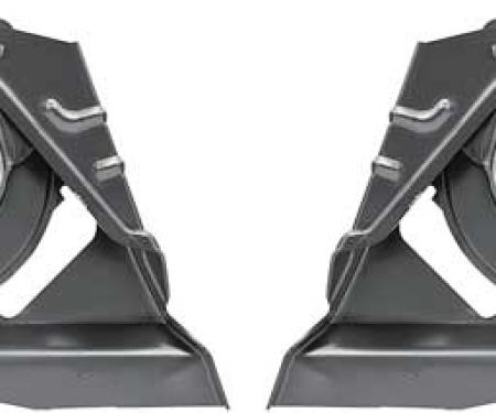 Redline Restomotive® Camaro 67-69 Trunk Lid Hinge - Pair LG-00-2270-A