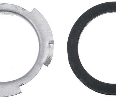 Redline Restomotive® 1962-1976 Dodge / Plymouth A / B / E Body Fuel Tank Sender Lock Ring and Rubber Gasket