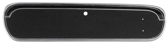 Redline Restomotive® Mustang 65 Gt (W/Standard Interior) Glove Box Door - Black LG-10-476