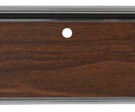Redline Restomotive® Mustang 65-66 Pony (No Logo) Glove Box Door - Woodgrain LG-10-474