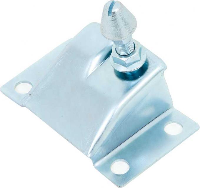 Redline Restomotive® 1968-1972 Chevy II / Nova Hood Latch Catch Striker Assembly with Pilot Bolt