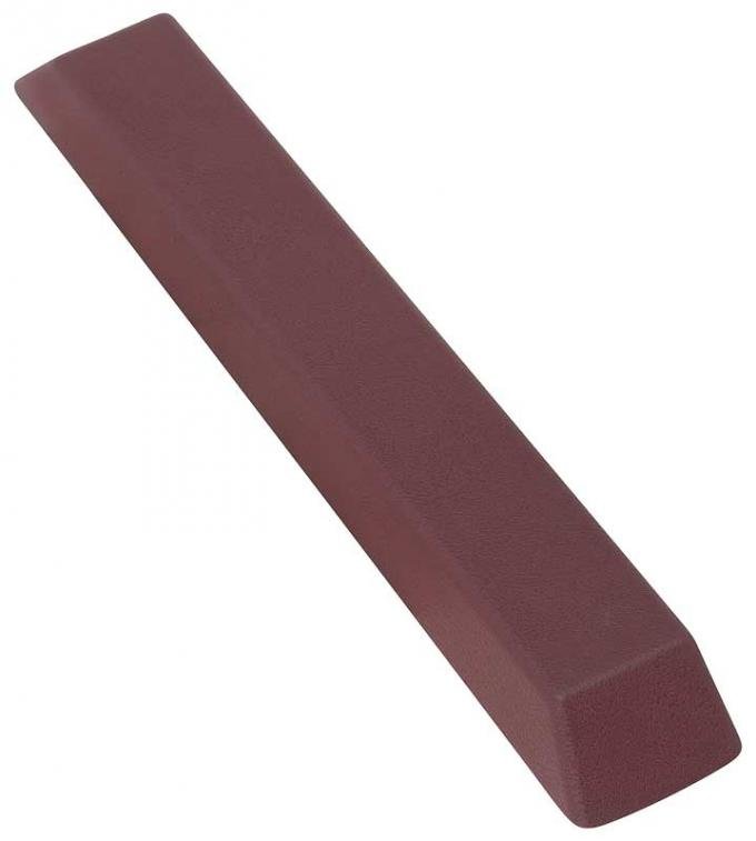 Redline Restomotive® Mustang 66 Arm Rest Pad - Dark Red LG-10-461-A
