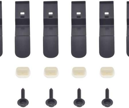 Redline Restomotive® 1973-1980 Chevy Truck 14 Piece Dash Pad Hardware Installation Kit