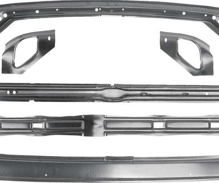 Redline Restomotive® Nova 66-67 Roof Panel Inner Brace - 6 Pcs LG-00-2020