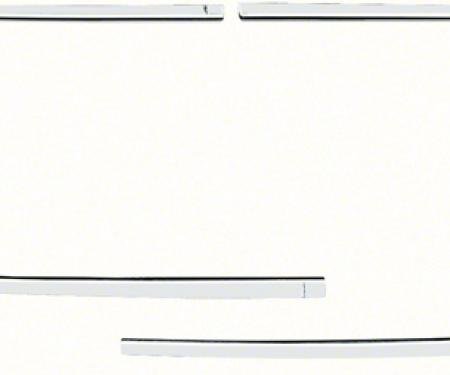 Redline Restomotive® Nova 68-72 Windshield Moulding Set (4-Pieces Set) LG-00-1611-A