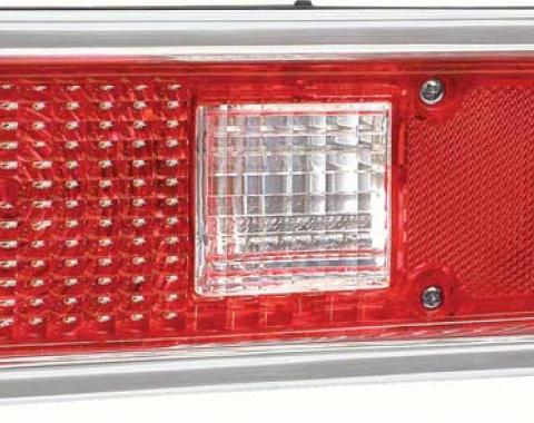 Redline Restomotive® 1971-1972 Chevrolet Nova (1971 Late) Left Hand Tail Lamp Assembly