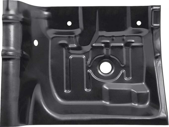 Redline Restomotive® 1975-1981 Camaro / Firebird Rear Right Floor Pan Repair Panel with Center Hump