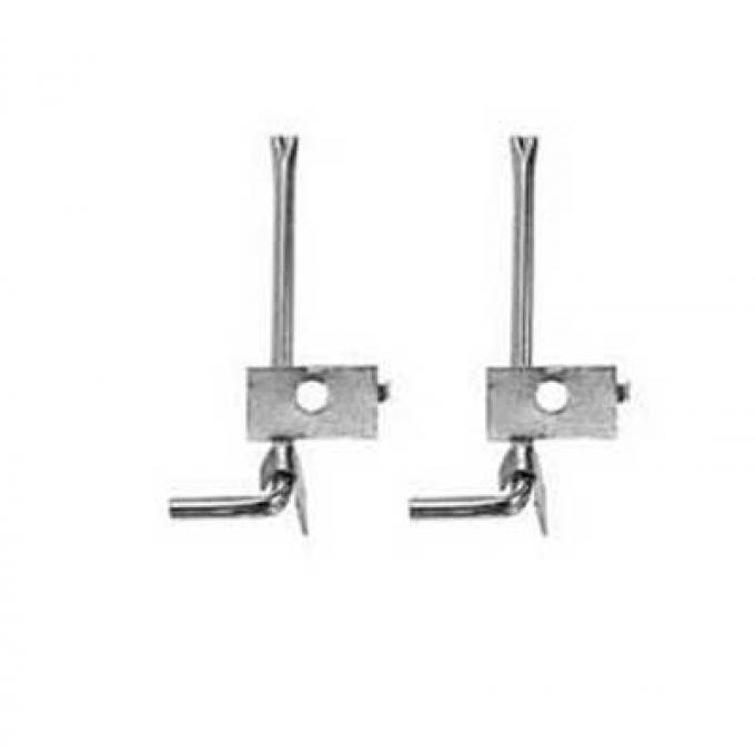 Redline Restomotive® Mustang 67-68 Wiper Shield Washer Nozzle, Left or Right LG-10-636