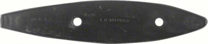 Redline Restomotive® Camaro/Firebird 70-81 Std Door Mirror Gasket LG-00-2133