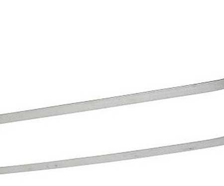 Redline Restomotive® Chevelle/Monte Carlo/Cutlass 73-77 ( Gas Tank Strap Set (2pcs/Set) LG-00-2153