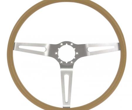 Redline Restomotive® Camaro 69/Chevelle, El Camino 69-72/Nova69-70/Monte Carlo 70-72/Impala 70/Chevy P/U 67-87 3-Spoke Steering Wheel - Comfort Grip (Saddle) LG-00-2594