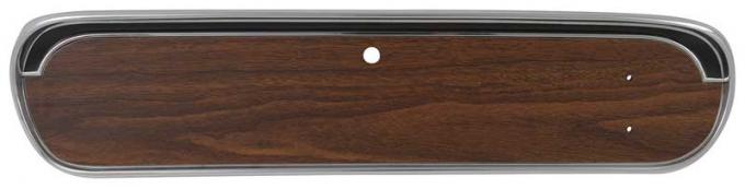 Redline Restomotive® Mustang 65-66 Pony (No Logo) Glove Box Door - Woodgrain LG-10-474