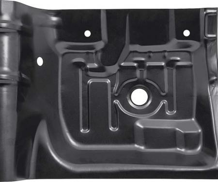 Redline Restomotive® 1975-1981 Camaro / Firebird Rear Right Floor Pan Repair Panel with Center Hump