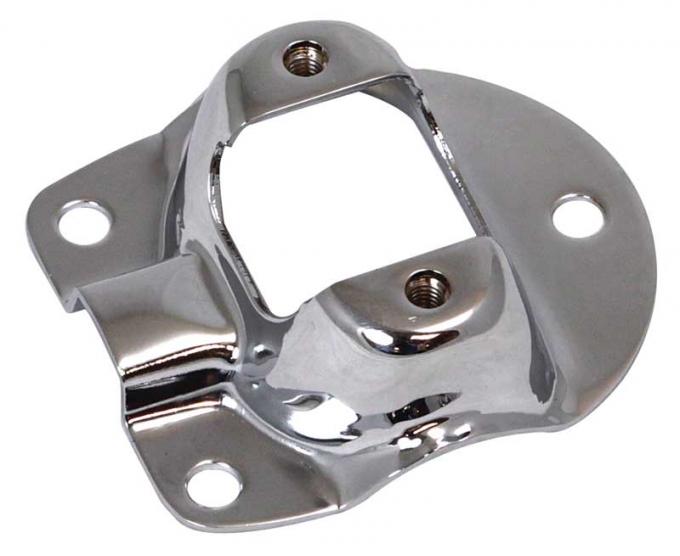 Redline Restomotive® Mustang 67-70 Shock Tower Caps - Left or Right, Chrome LG-10-694