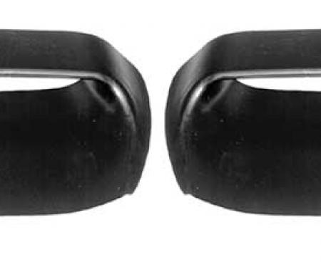Redline Restomotive® 1971-1973 Ford Mustang Functional Air Hood Scoop Inserts