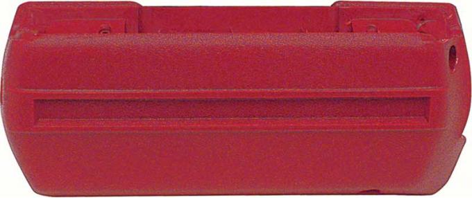 Redline Restomotive® Camaro, Firebird 68-69/Nova 68/A-Body 68-72 Armrest Bases LH - Red LG-80-543-2/LH