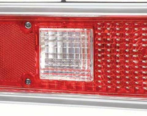 Redline Restomotive® 1971-1972 Chevrolet Nova (1971 Late) Right Hand Tail Lamp Assembly