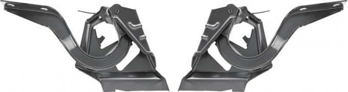 Redline Restomotive® Camaro 67-69 Trunk Lid Hinge - Pair LG-00-2270-A