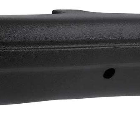 Redline Restomotive® 1969-1970 Mustang / Cougar Right Hand Black Standard Arm Rest Pad